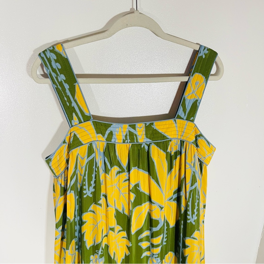 FARM Rio Green and Yellow Tropical-Print Maxi Dress - Picture 8 of 11